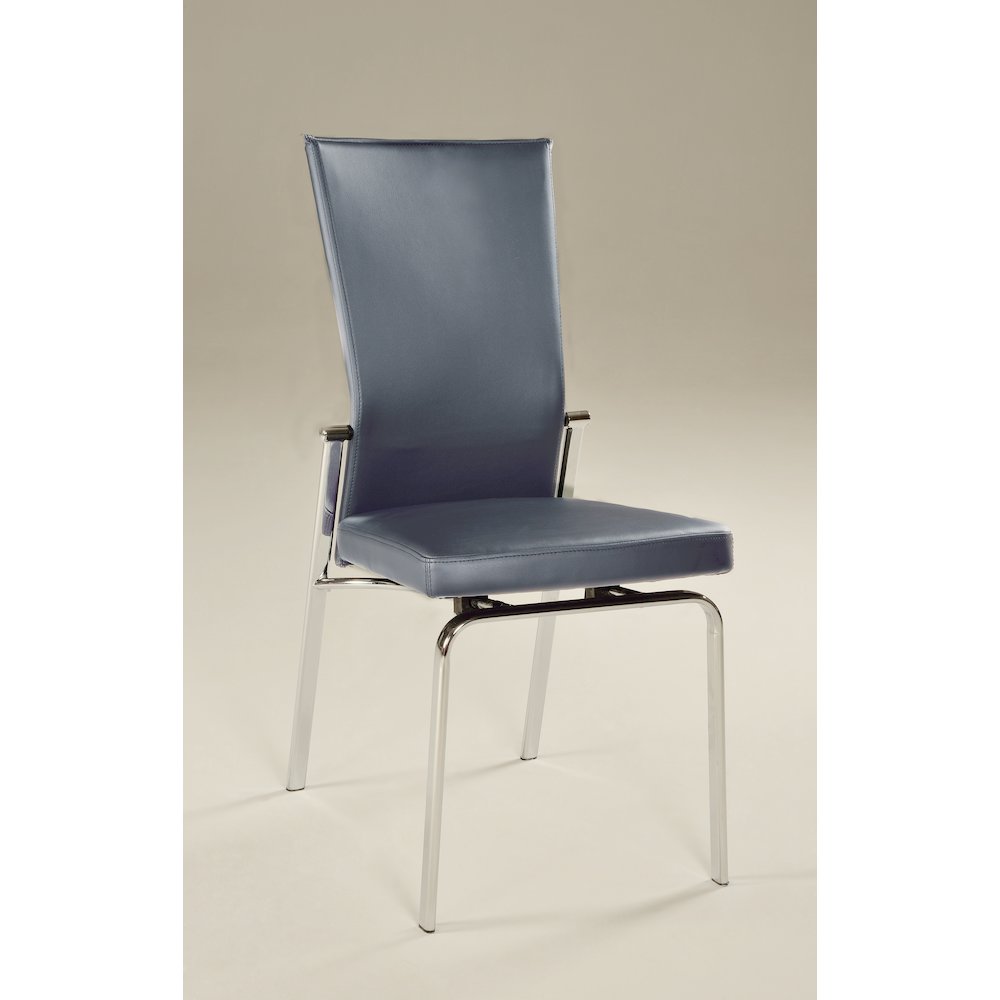 Motion Back Side Chair - Set Of 2, Gray. Picture 6