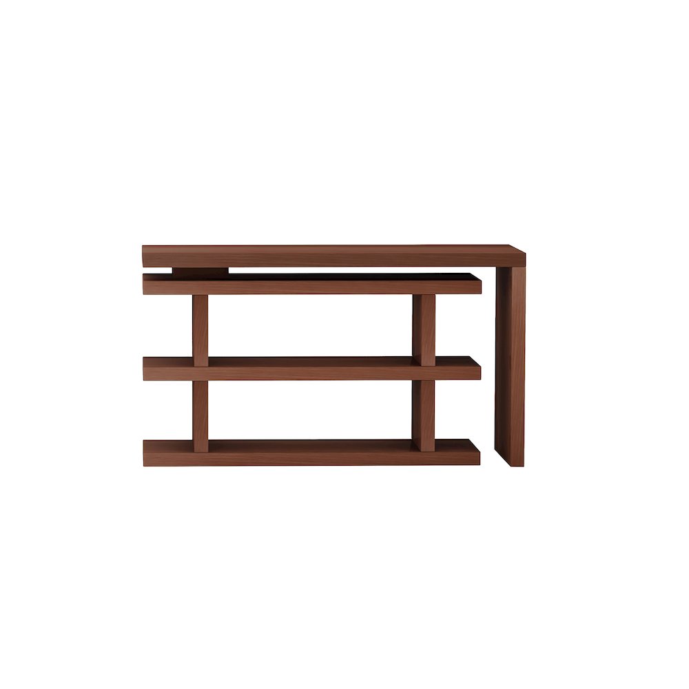 Motion Home Office Desk W/ Shelves. Picture 5