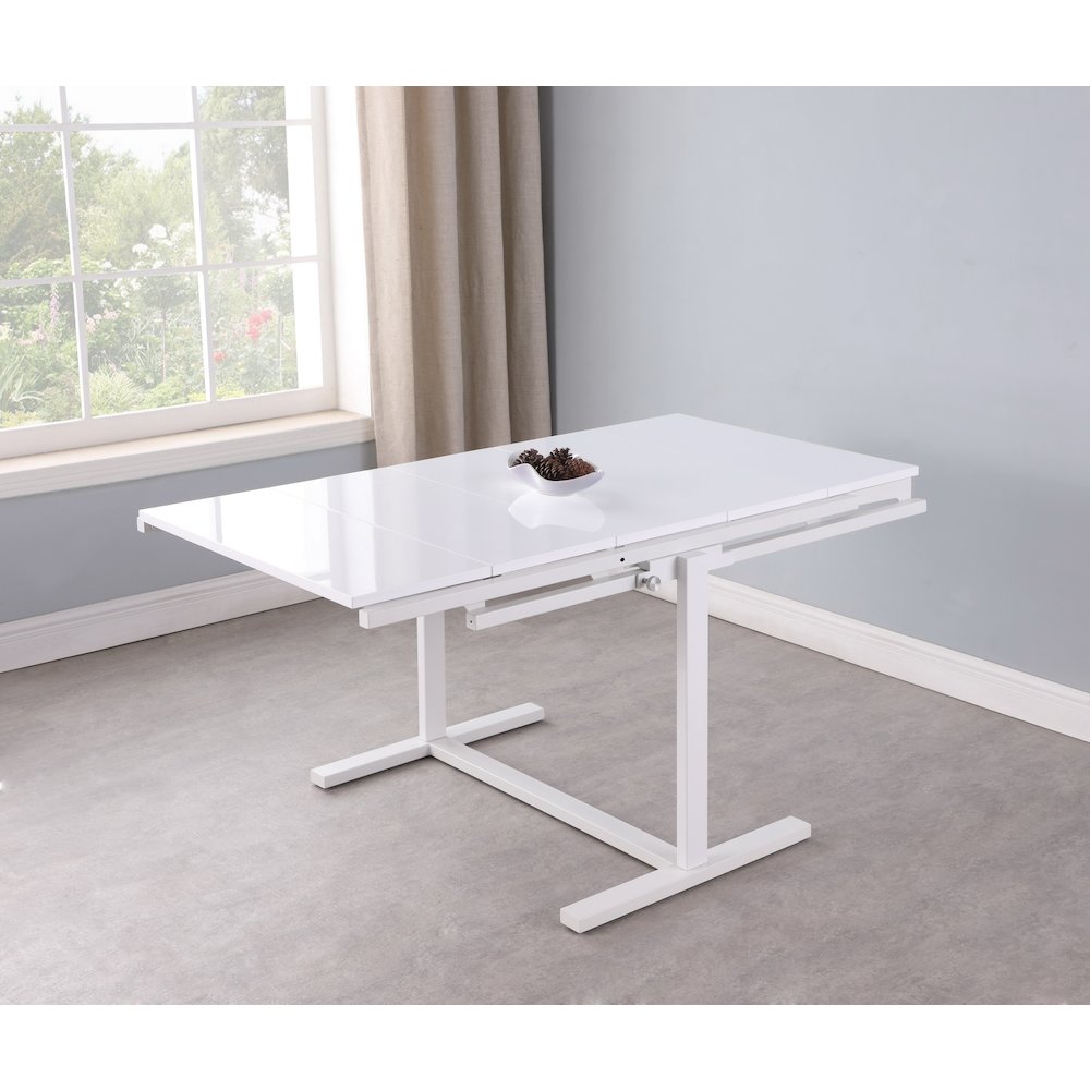 32" Convertible Bookshelf And Dining Table. Picture 5