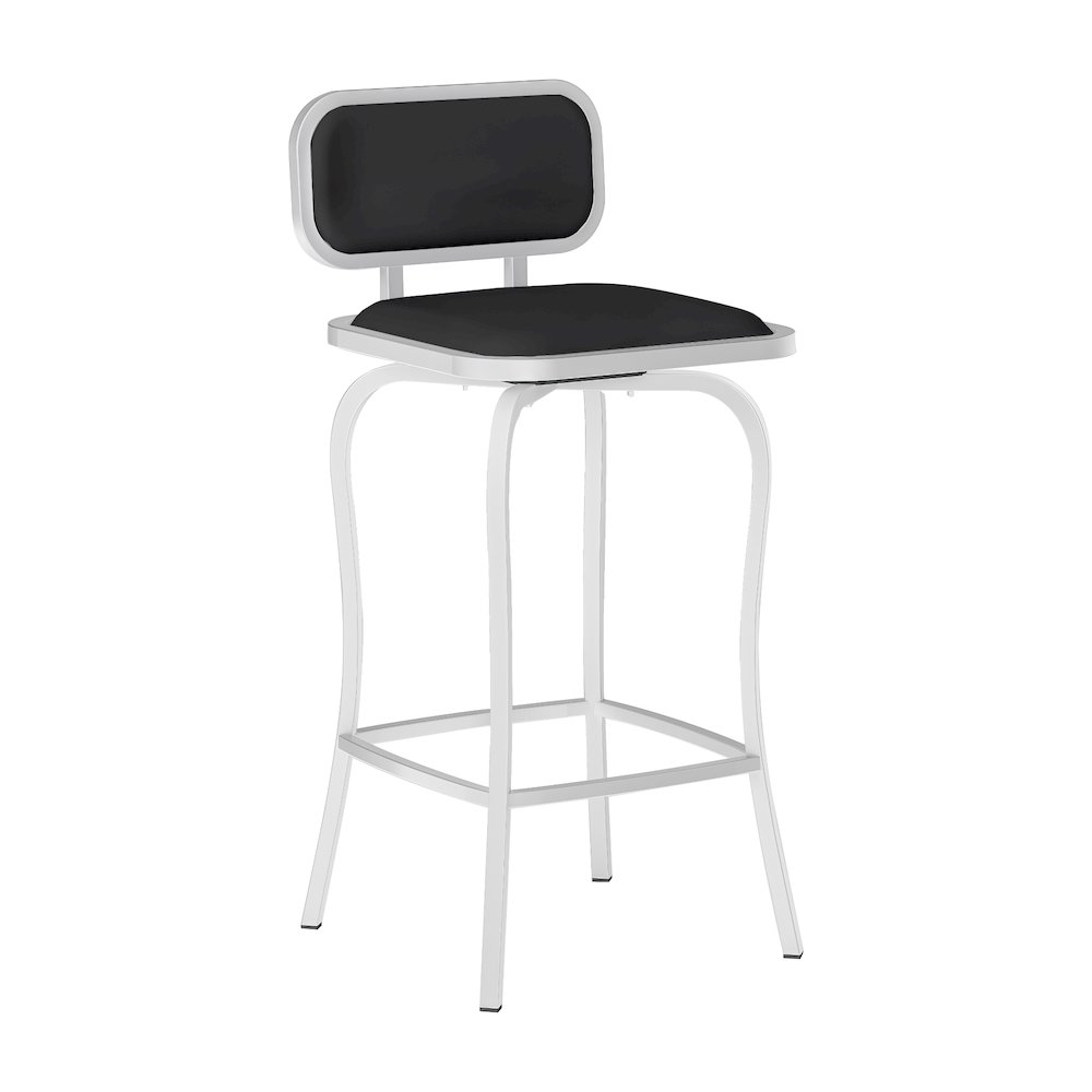 Modern Counter Height Stool W/ Memory Swivel. Picture 1
