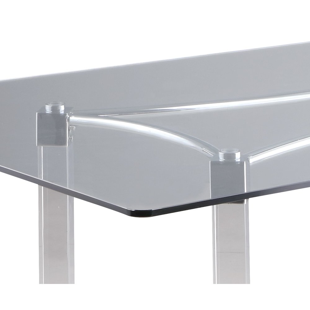Contemporary Dining Table W/ 42"X 72" Top. Picture 8