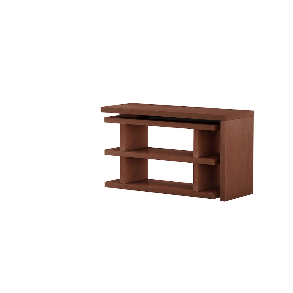 Motion Home Office Desk W/ Shelves. Picture 4