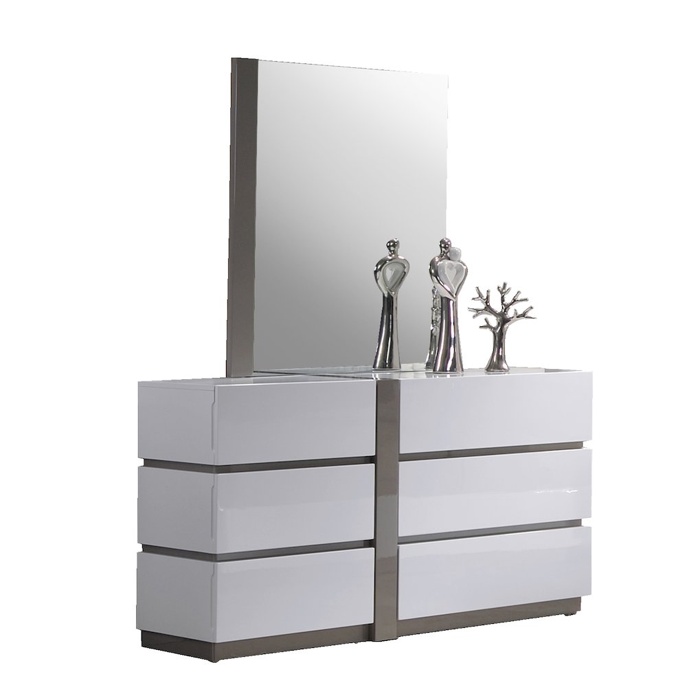 Modern Bedroom Accent Mirror. Picture 1