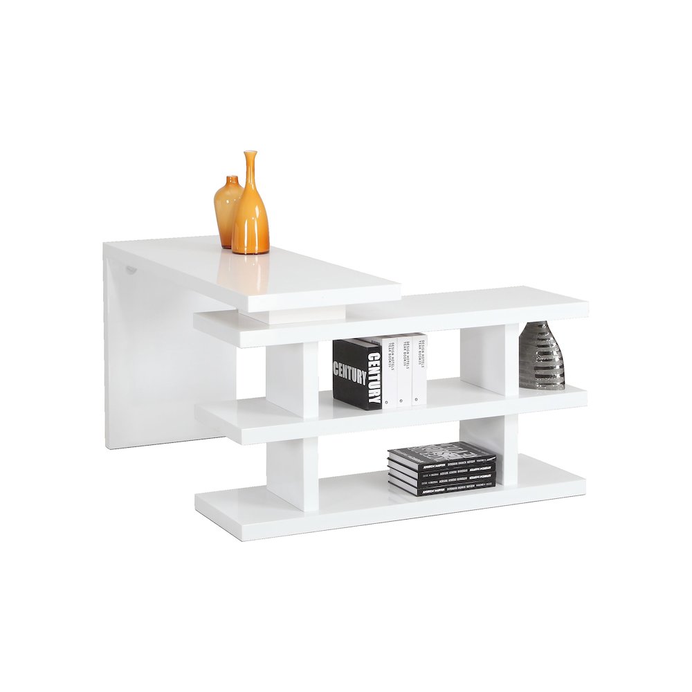 Motion Home Office Desk with Shelves. Picture 3