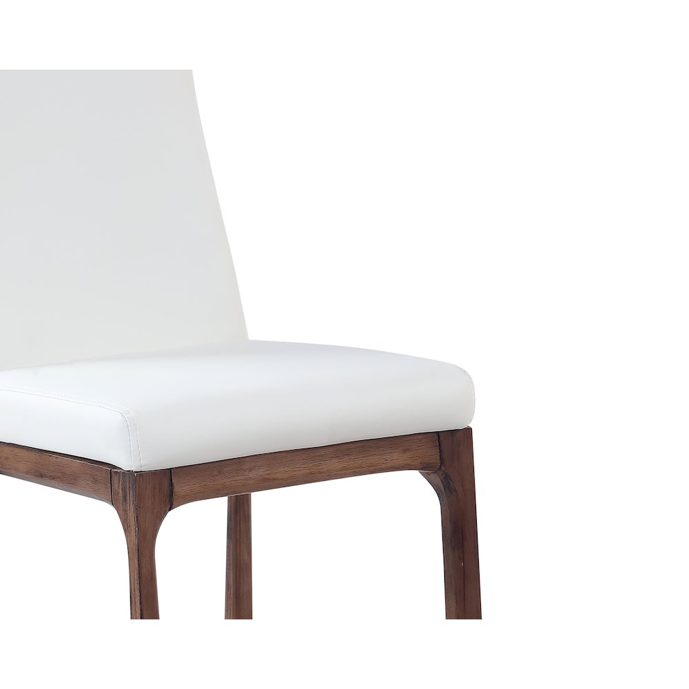 Modern Counter Stool W/ Solid Wood Base. Picture 6
