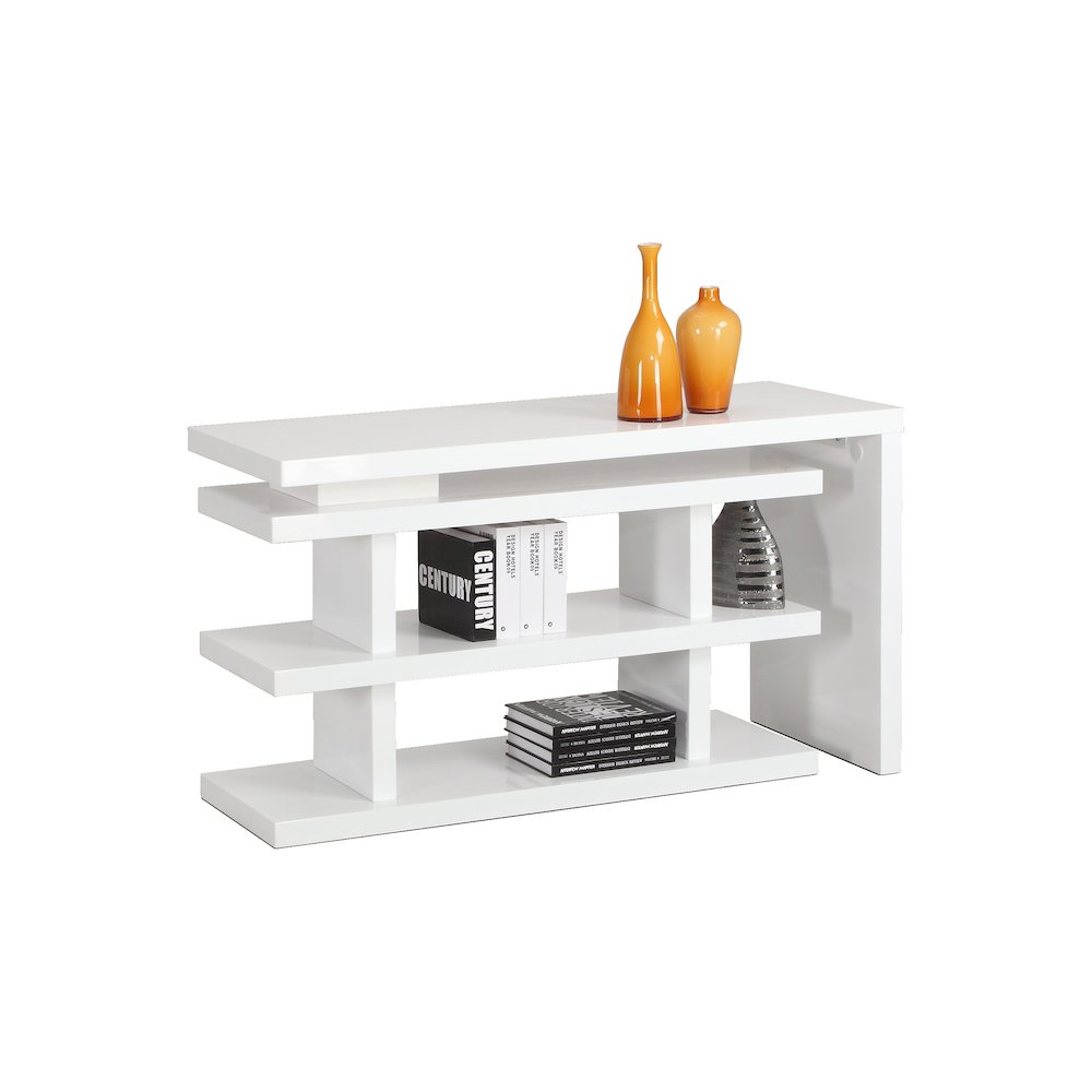 Motion Home Office Desk with Shelves. Picture 2