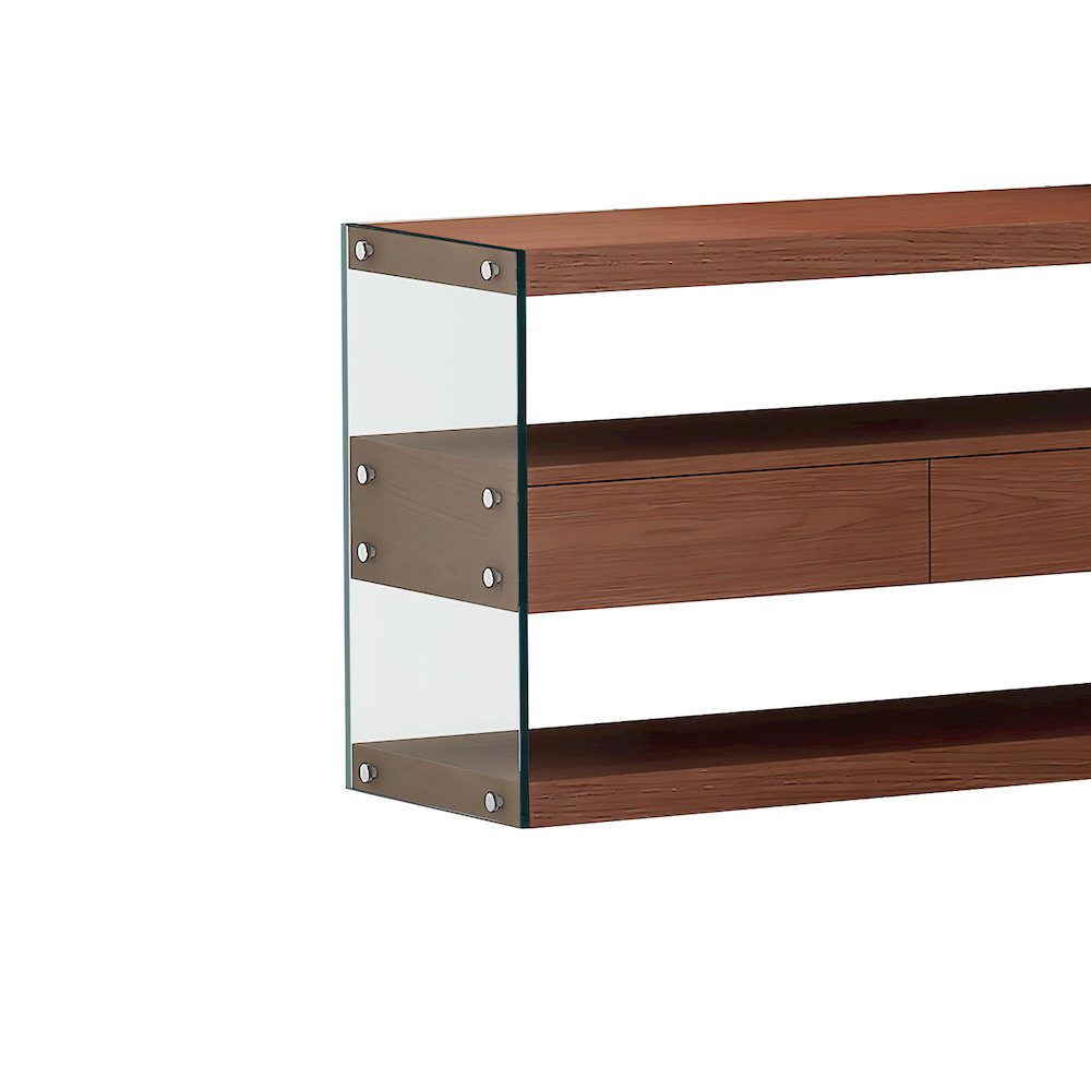 Rotatable Wooden Desk W/ 3 Drawers And 3 Shelves. Picture 8