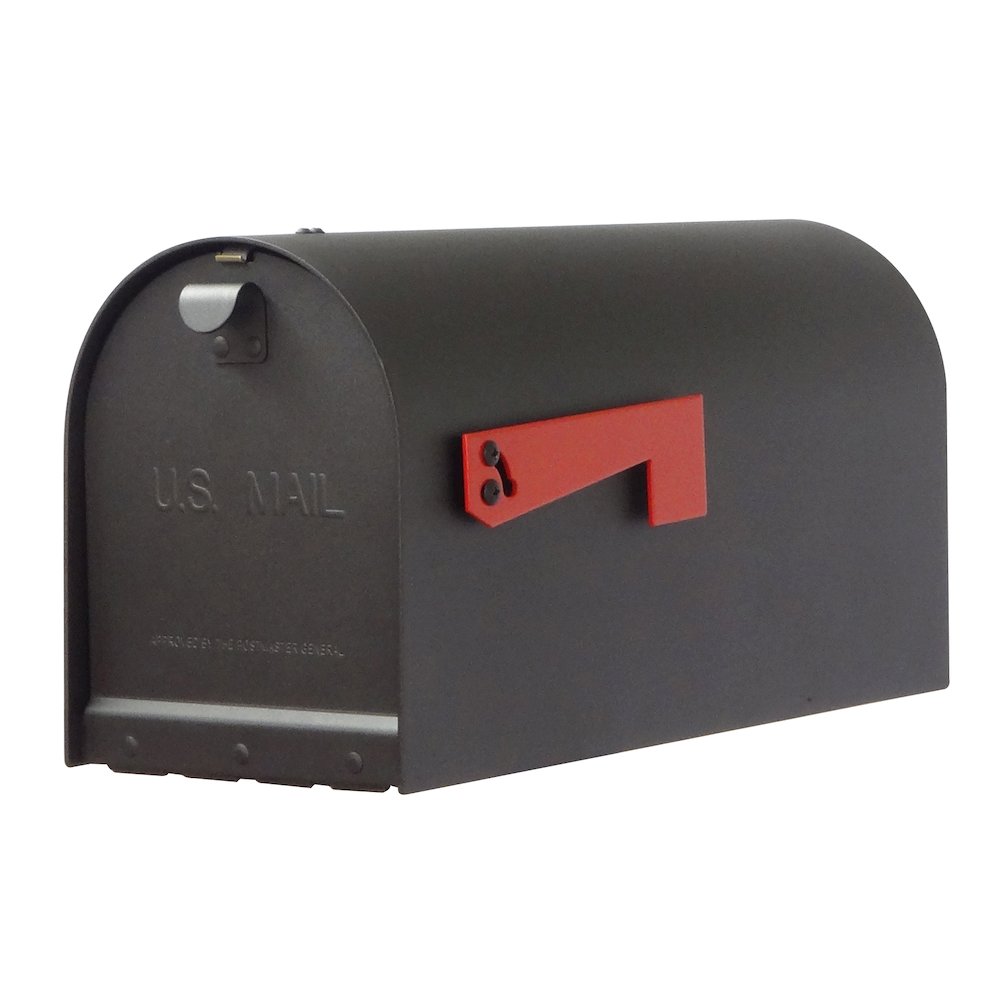 Titan Steel Curbside Mailbox and  Springfield Mailbox Post with Base. Picture 5