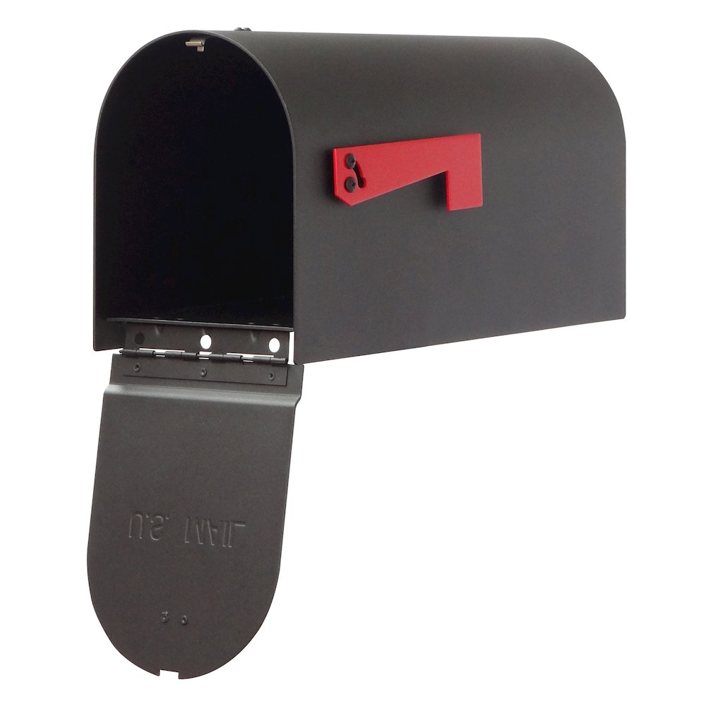 Titan Steel Curbside Mailbox and  Springfield Mailbox Post with Base. Picture 7