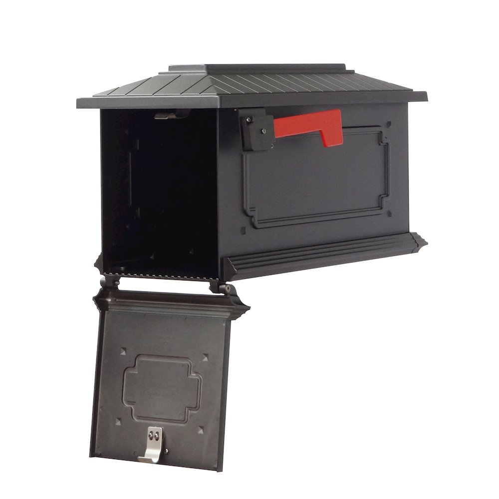 Kingston Curbside Mailbox and Tacoma Mailbox Post with Direct Burial Kit. Picture 7