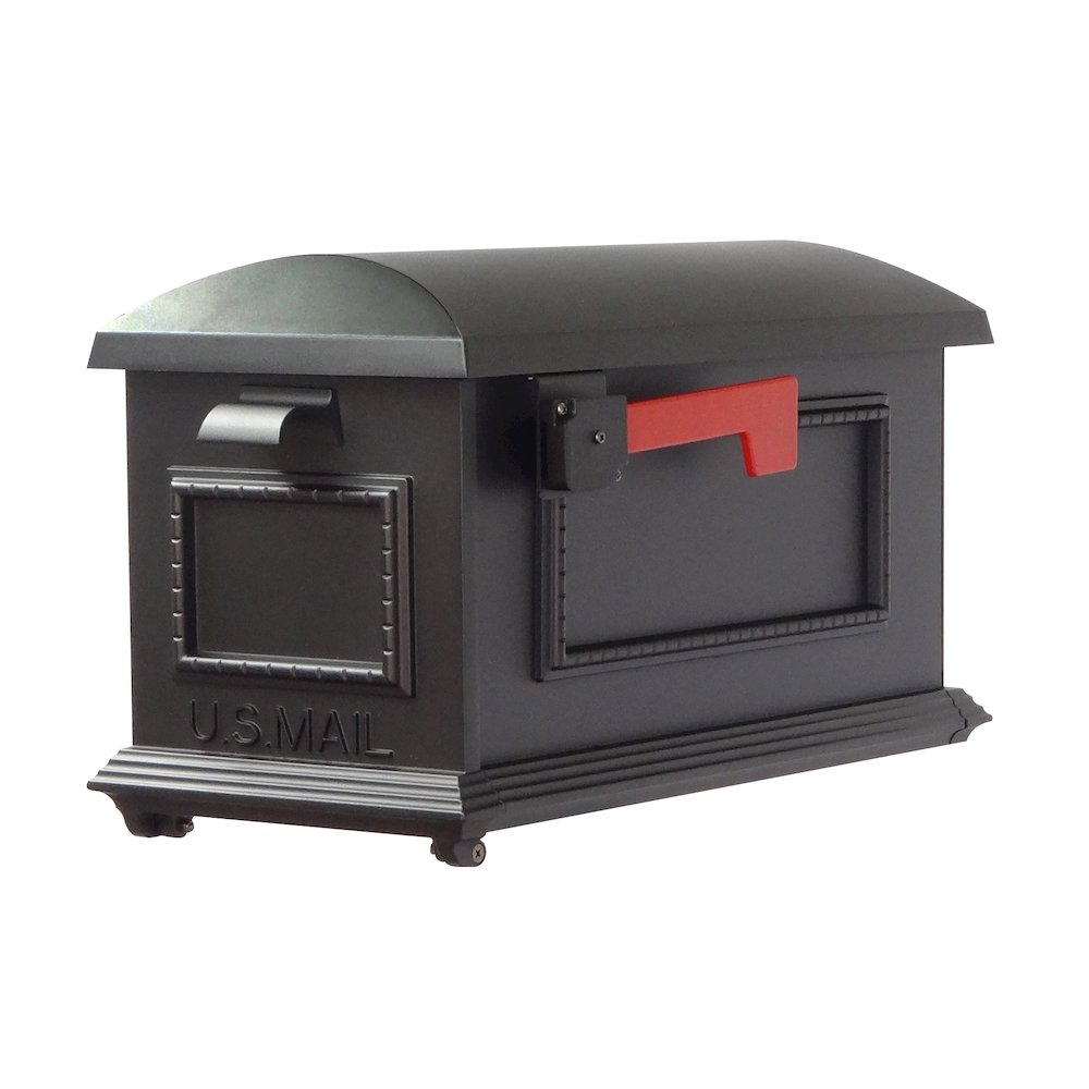 Traditional Curbside Mailbox and Springfield Mailbox Post with Base. Picture 5