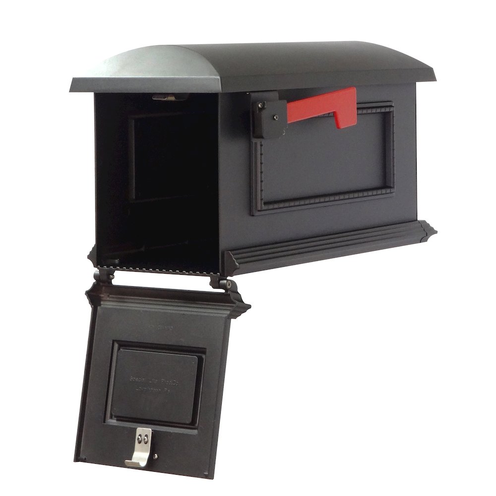 Traditional Curbside Mailbox and Springfield Mailbox Post with Base. Picture 7