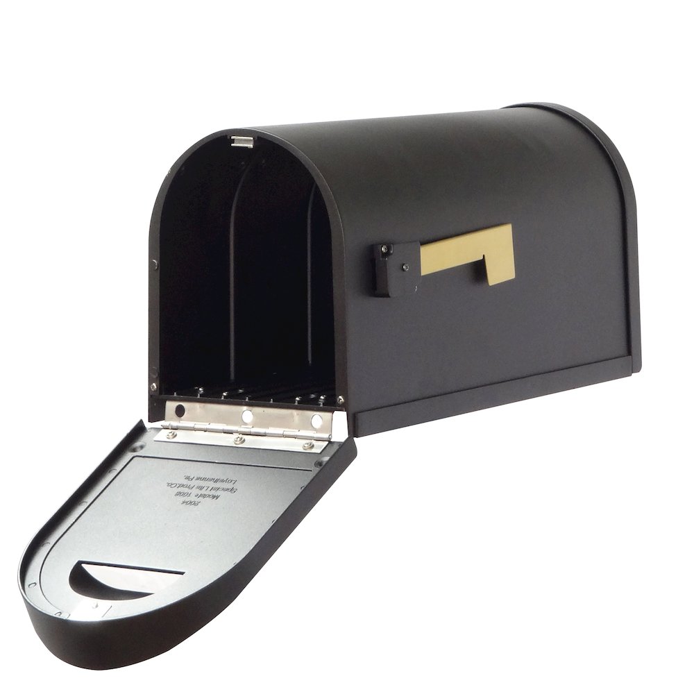 Classic Curbside Mailbox and Springfield Mailbox Post with Base. Picture 7