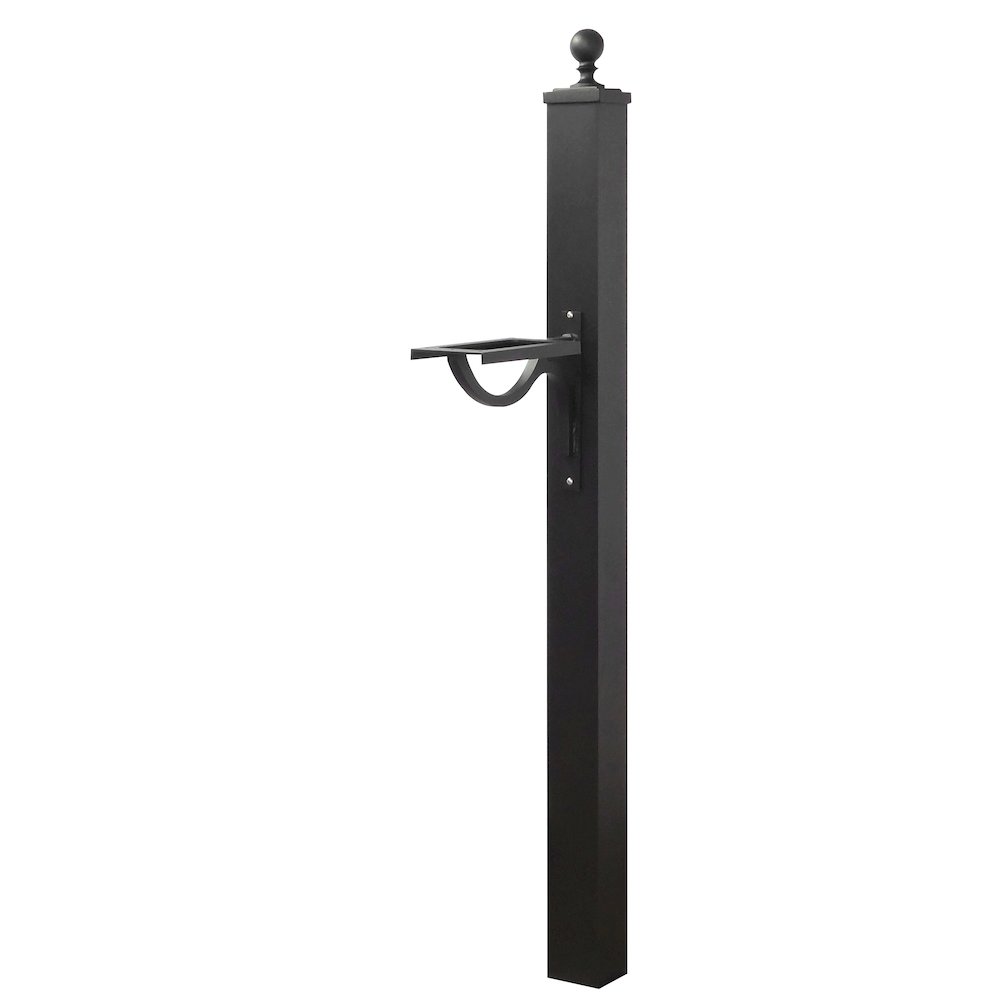 Floral Curbside Mailbox with Locking Insert and Springfield Mailbox Post. Picture 9