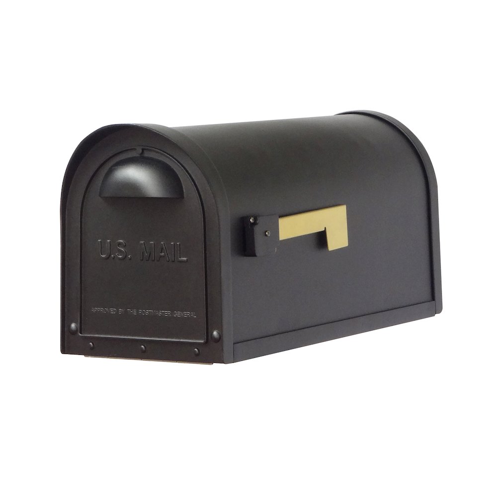 Curbside Mailbox with Locking Insert and Tacoma Mailbox with Direct Burial Kit. Picture 5