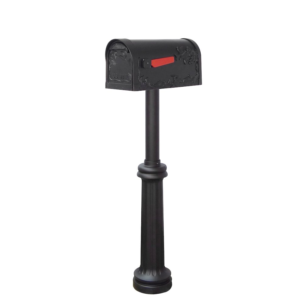 Hummingbird Curbside Mailbox with Locking Insert and Bradford Mailbox Post. Picture 2