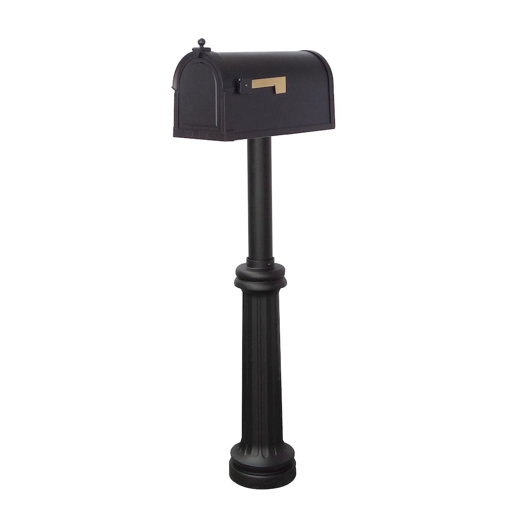 Berkshire Curbside Mailbox with Locking Insert and Bradford Mailbox Post. Picture 2