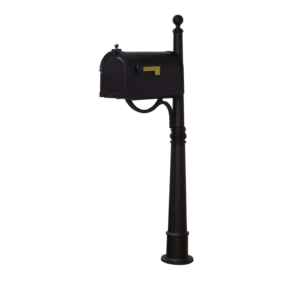 Berkshire Curbside Mailbox with Locking Insert and Ashland Mailbox Post. Picture 2