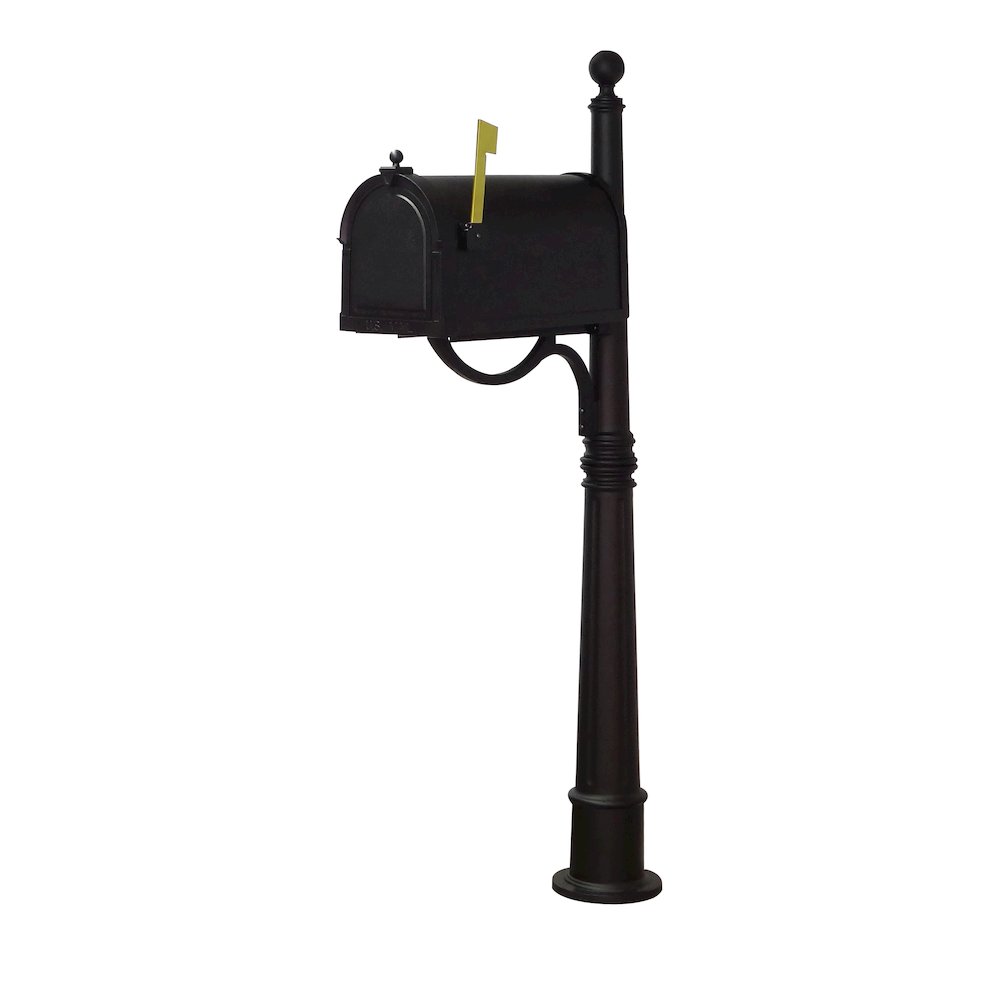Berkshire Curbside Mailbox with Locking Insert and Ashland Mailbox Post. Picture 3