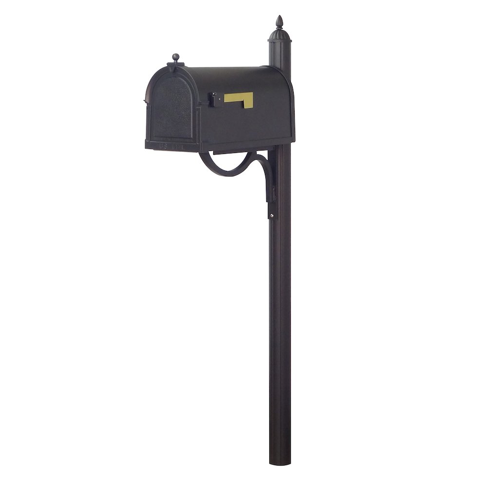 Berkshire Curbside Mailbox with Locking Insert and Richland Mailbox Post. Picture 2