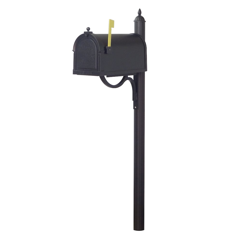 Berkshire Curbside Mailbox with Locking Insert and Richland Mailbox Post. Picture 3