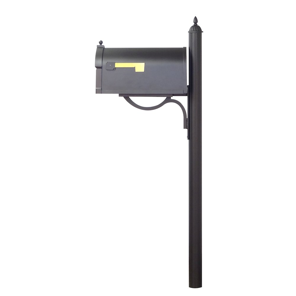 Berkshire Curbside Mailbox with Locking Insert and Richland Mailbox Post. Picture 4