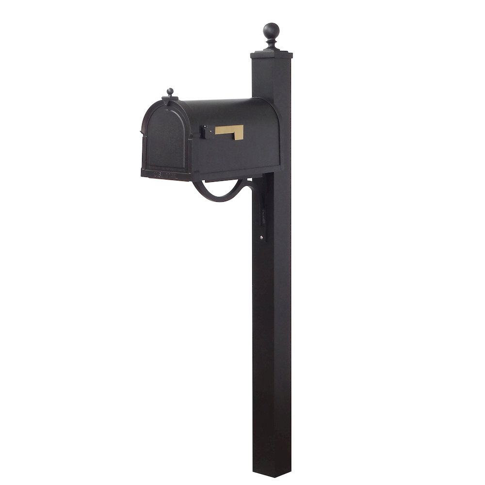 Berkshire Curbside Mailbox with Locking Insert and Springfield Mailbox Post. Picture 2