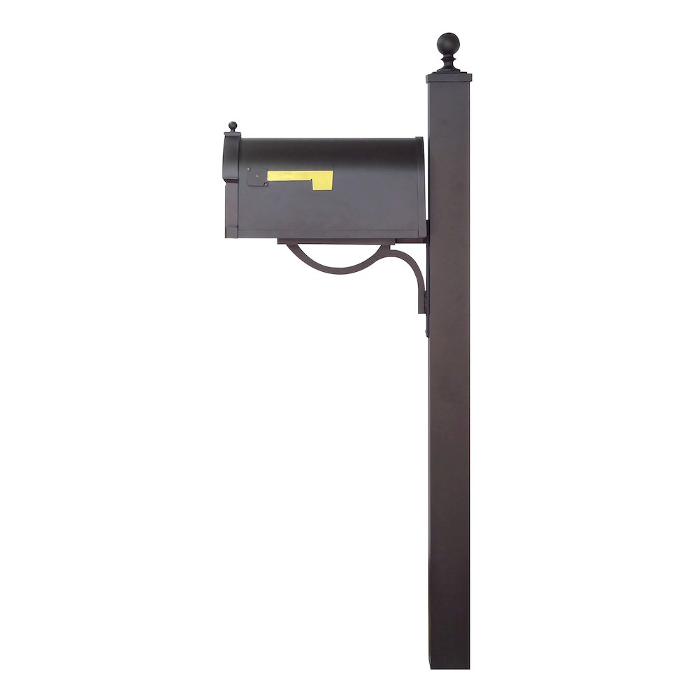 Berkshire Curbside Mailbox with Locking Insert and Springfield Mailbox Post. Picture 4