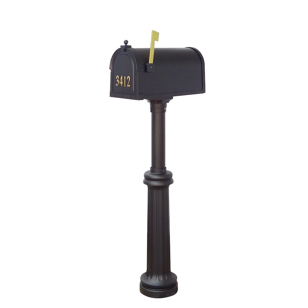 Curbside Mailbox with Front Address Numbers. Picture 3