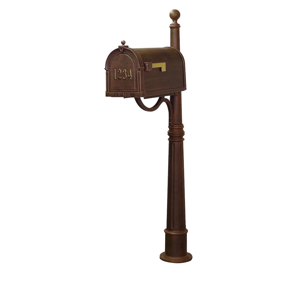 Curbside Mailbox with Front Address Numbers. Picture 2