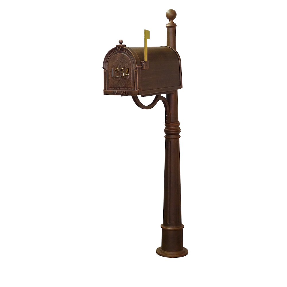 Curbside Mailbox with Front Address Numbers. Picture 3
