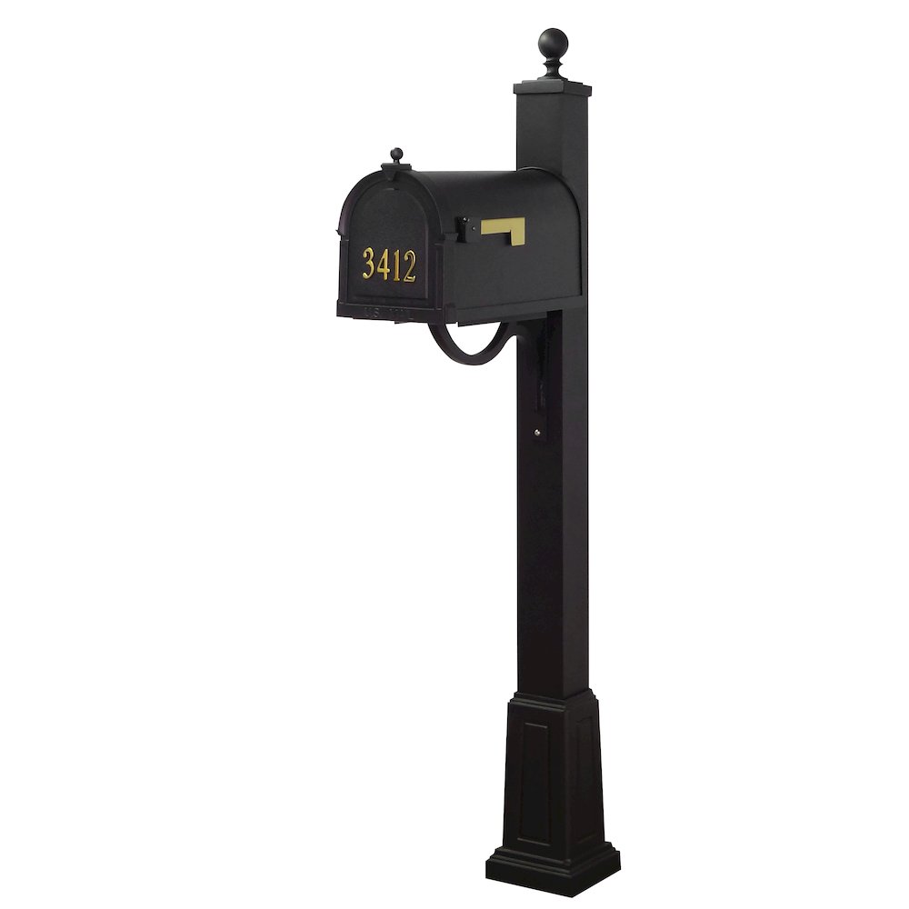 Curbside Mailbox with Front Numbers, Locking Insert and Springfield Mailbox. Picture 2