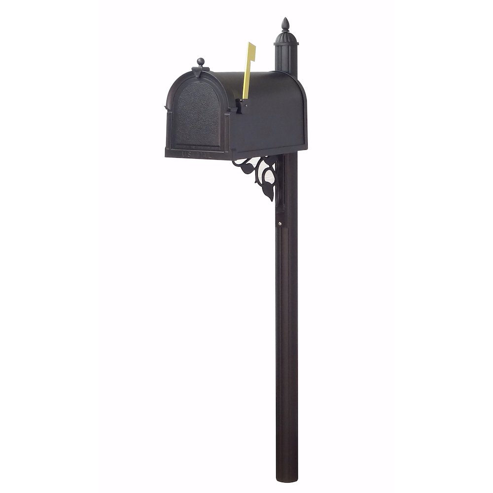 Berkshire Curbside Mailbox with Locking Insert and Albion Mailbox Post. Picture 3