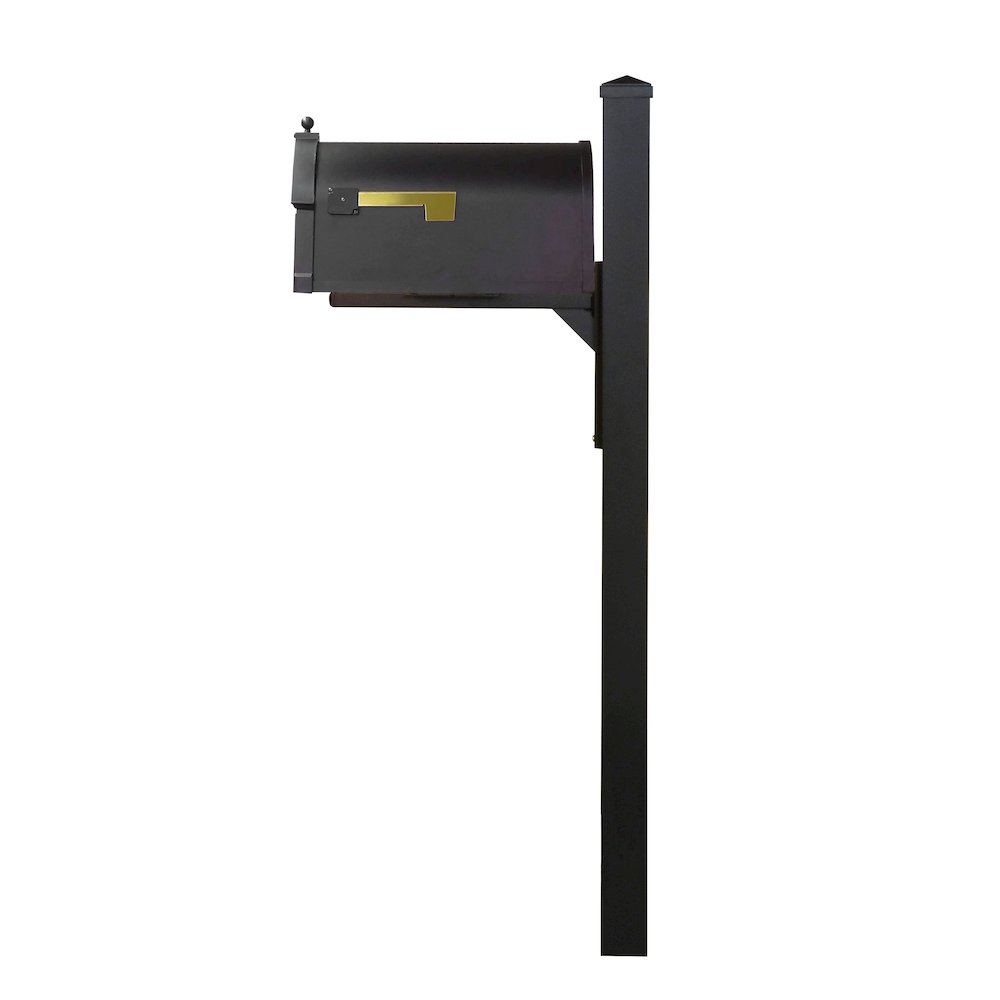 Berkshire Curbside Mailbox with Locking Insert and Wellington Mailbox Post. Picture 4