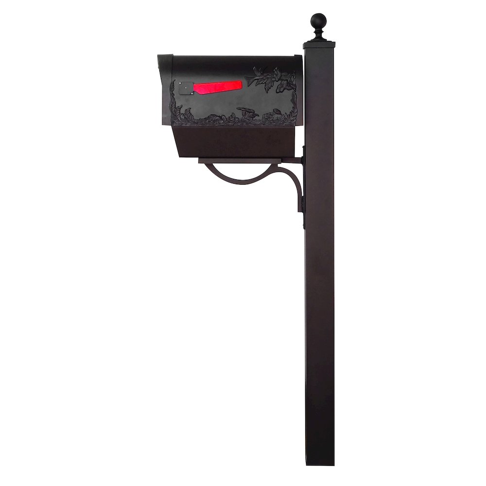Hummingbird Curbside Mailbox with Locking Insert. Picture 4