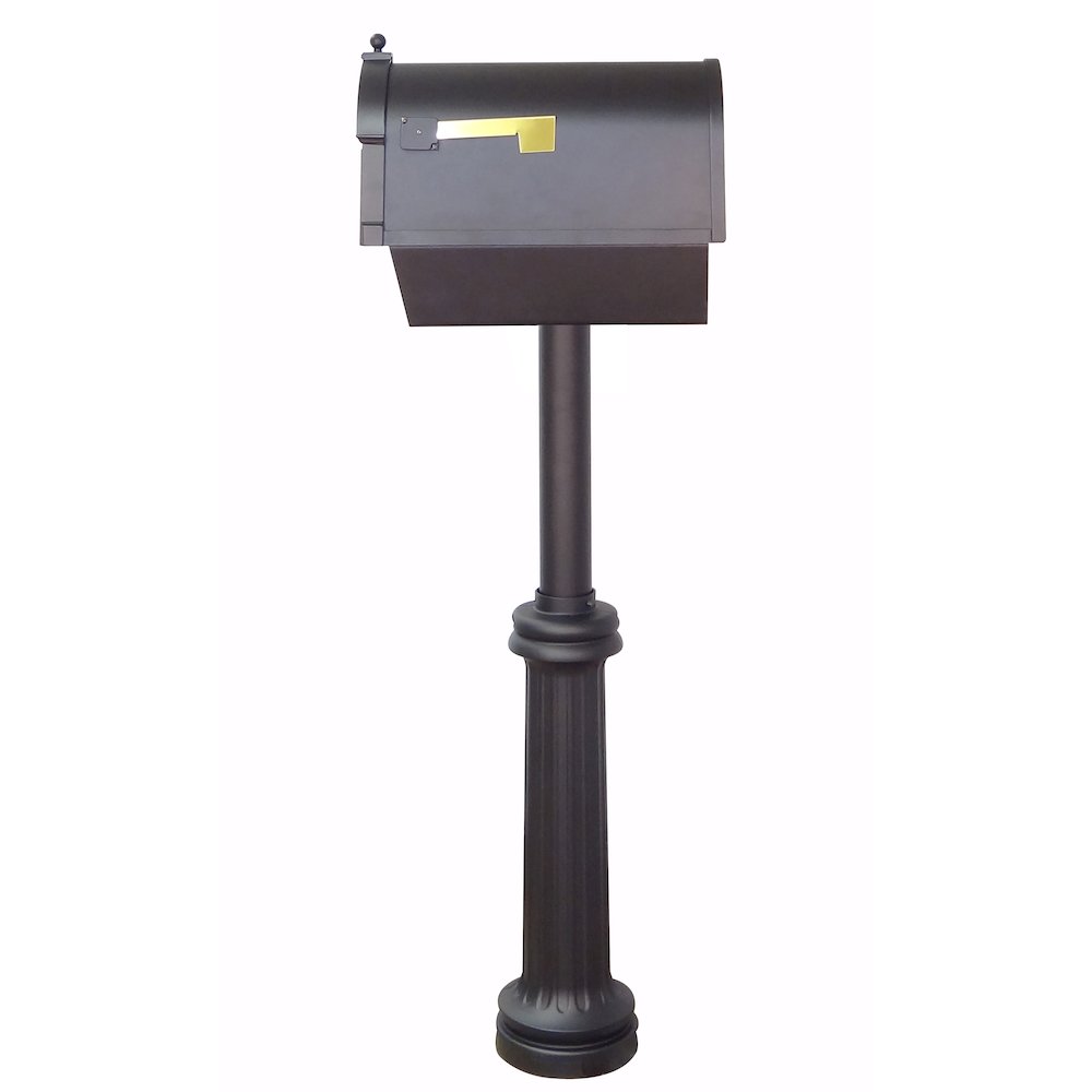 Curbside Mailbox with Newspaper Tube, Front Address Numbers and Bradford Mailbox. Picture 4