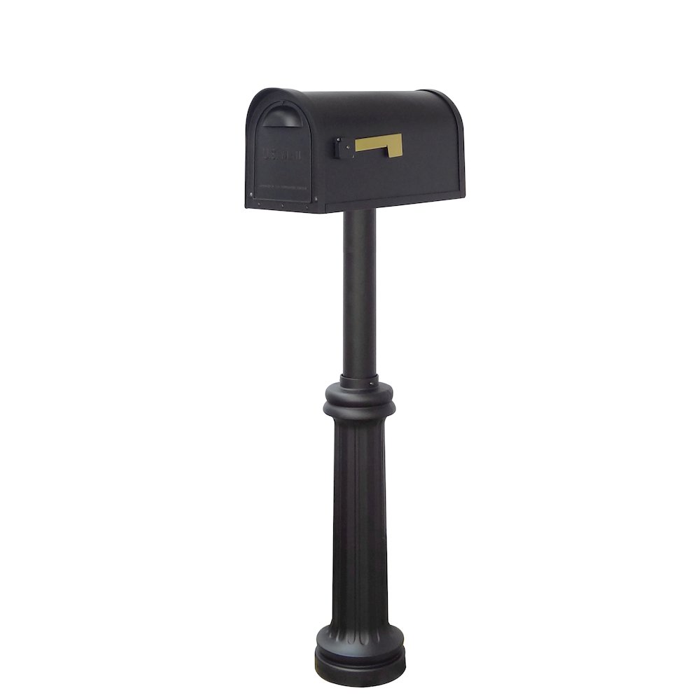 Classic Curbside Mailbox with Locking Insert and Bradford Mailbox Post. Picture 2