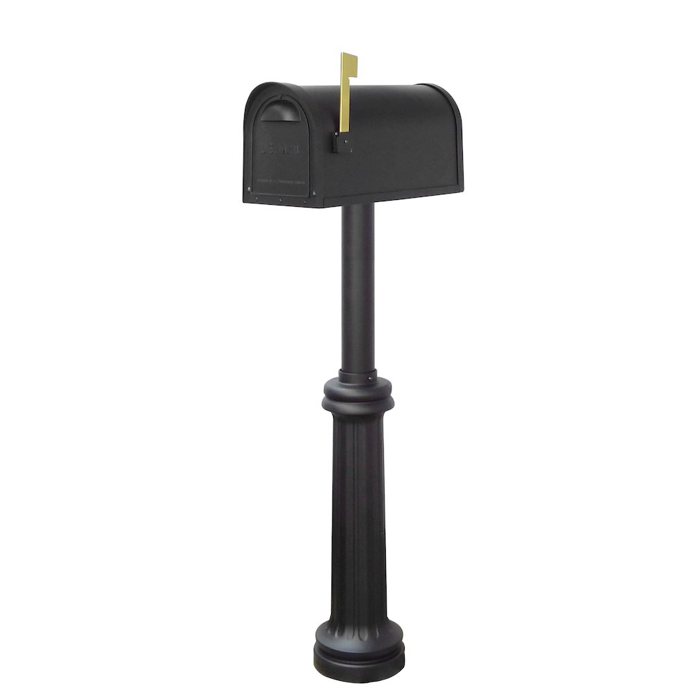 Classic Curbside Mailbox with Locking Insert and Bradford Mailbox Post. Picture 3