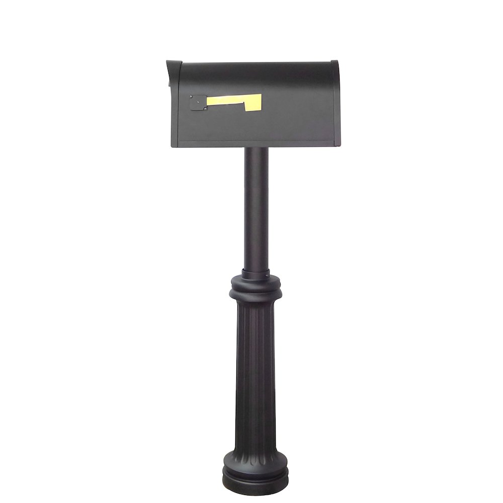 Classic Curbside Mailbox with Locking Insert and Bradford Mailbox Post. Picture 4