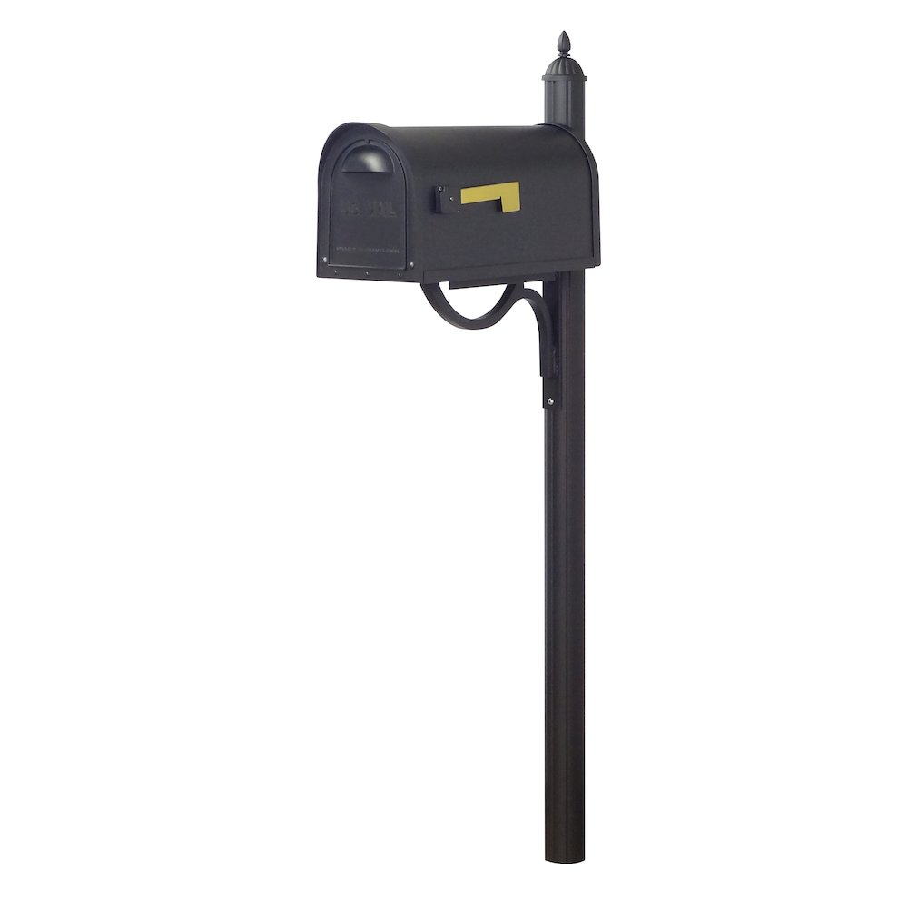 Classic Curbside Mailbox with Locking Insert and Richland Mailbox Post. Picture 2