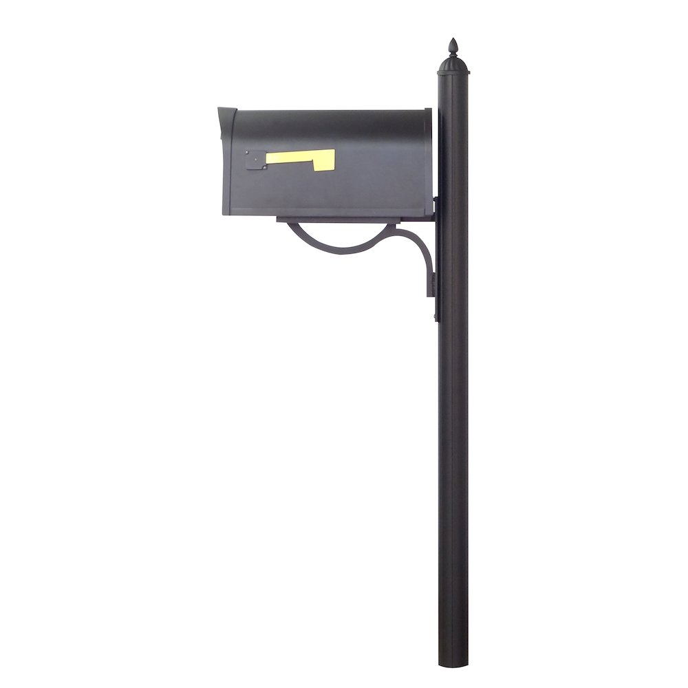 Classic Curbside Mailbox with Locking Insert and Richland Mailbox Post. Picture 4
