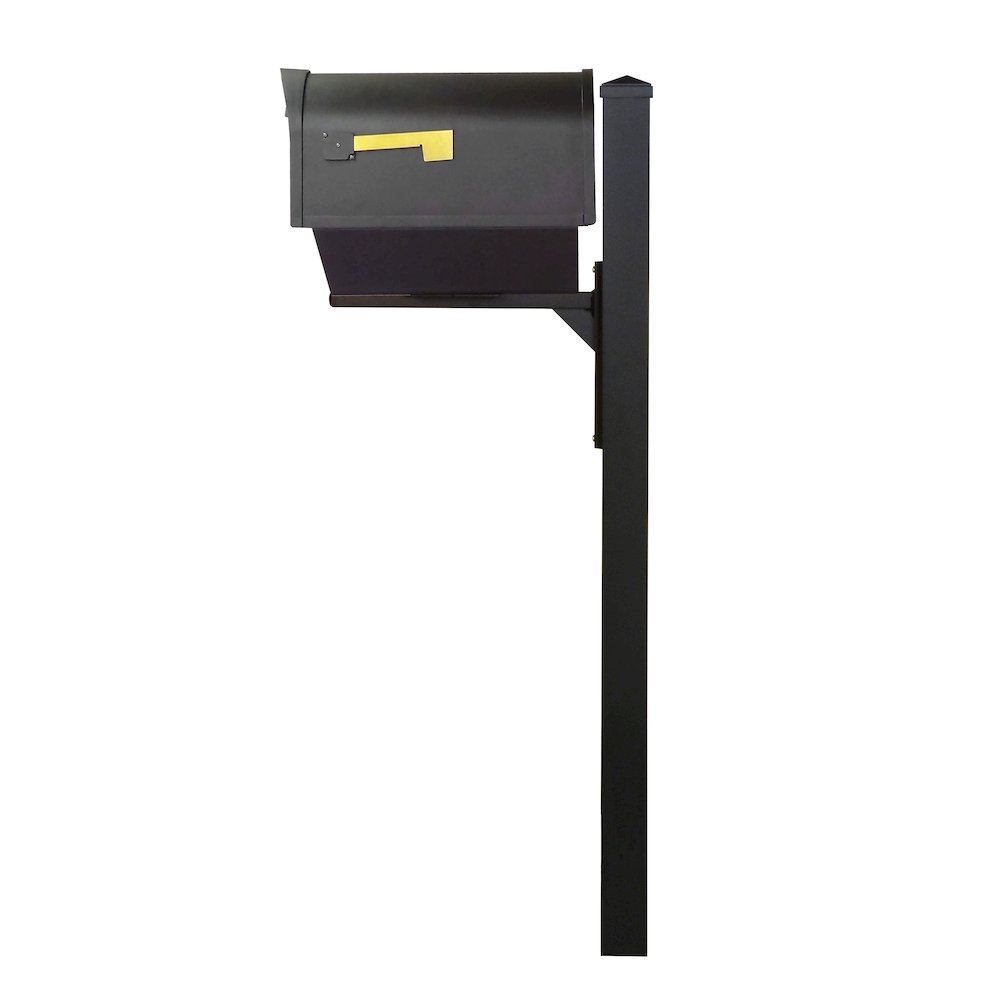 Curbside Mailbox with Newspaper Tube, Locking Insert and Wellington Mailbox. Picture 4
