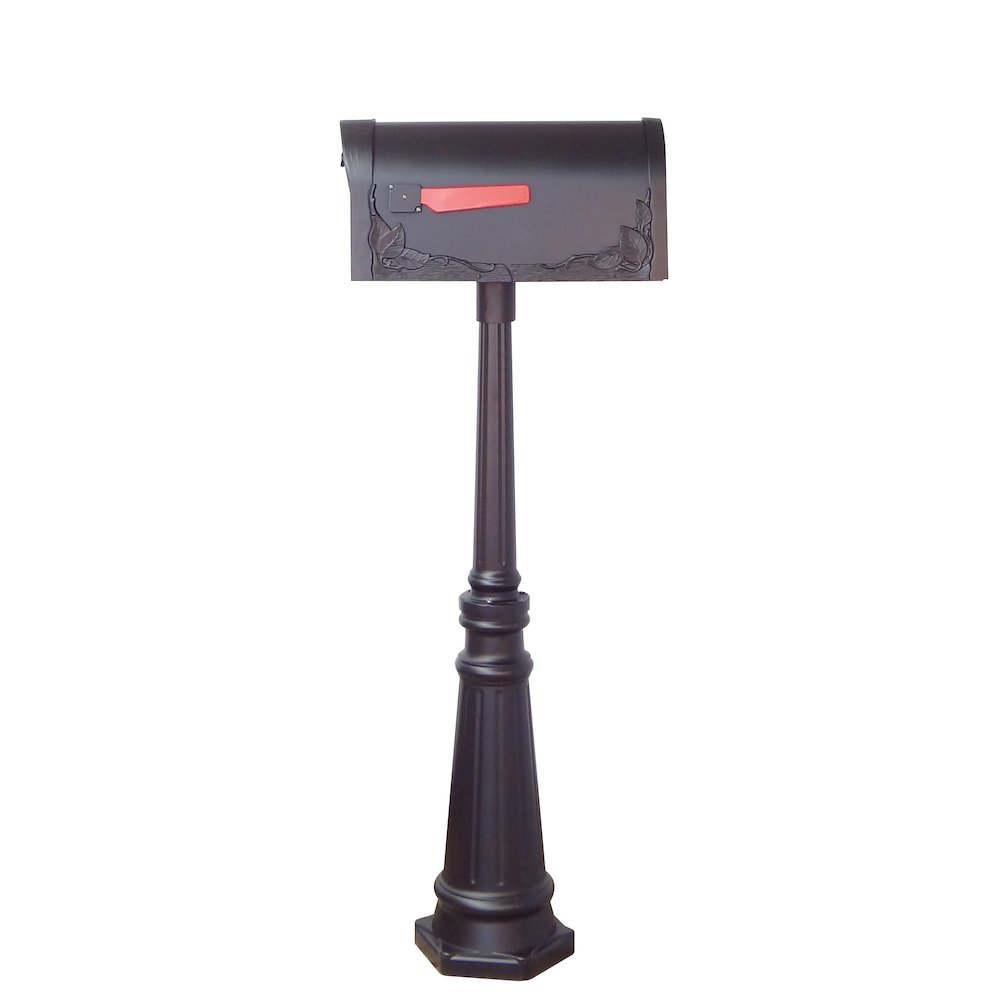 Floral Curbside Mailbox, Locking Insert and Tacoma Mailbox Post. Picture 4