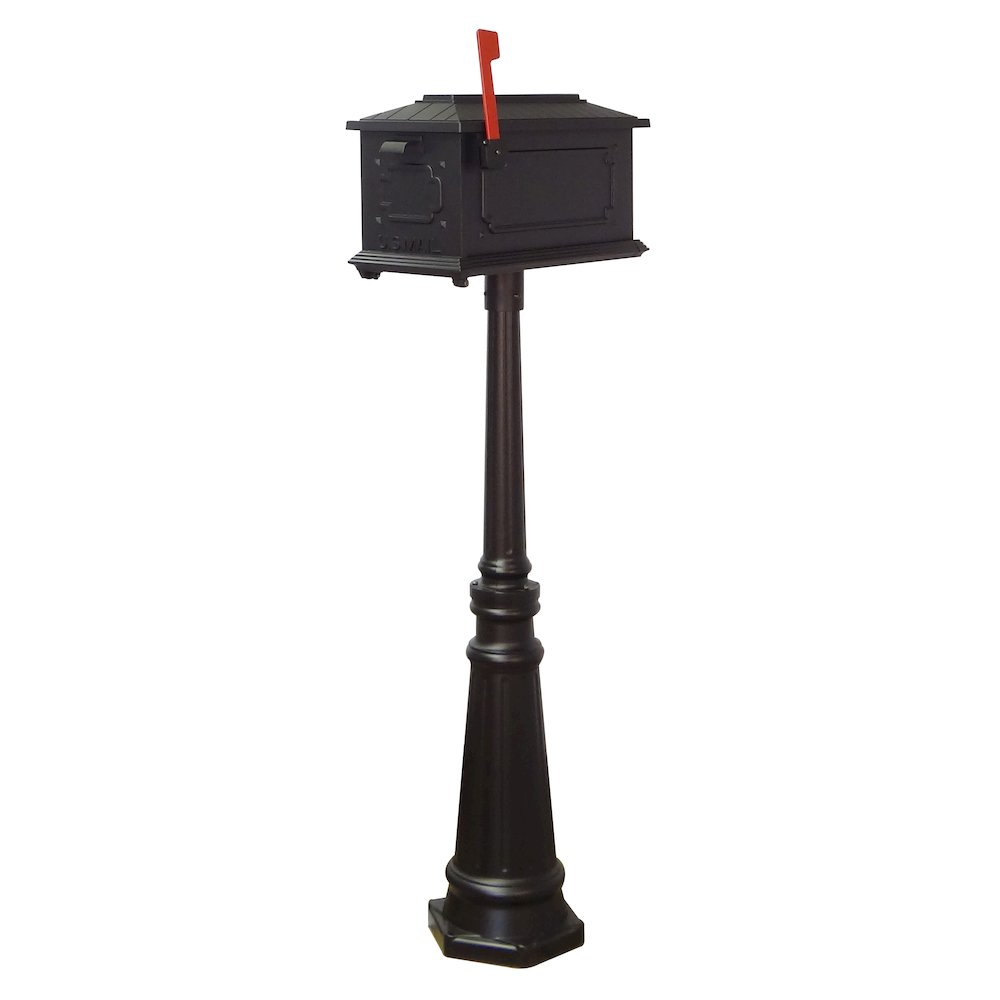 Kingston Curbside Mailbox and Tacoma Mailbox Post with Direct Burial Kit. Picture 2
