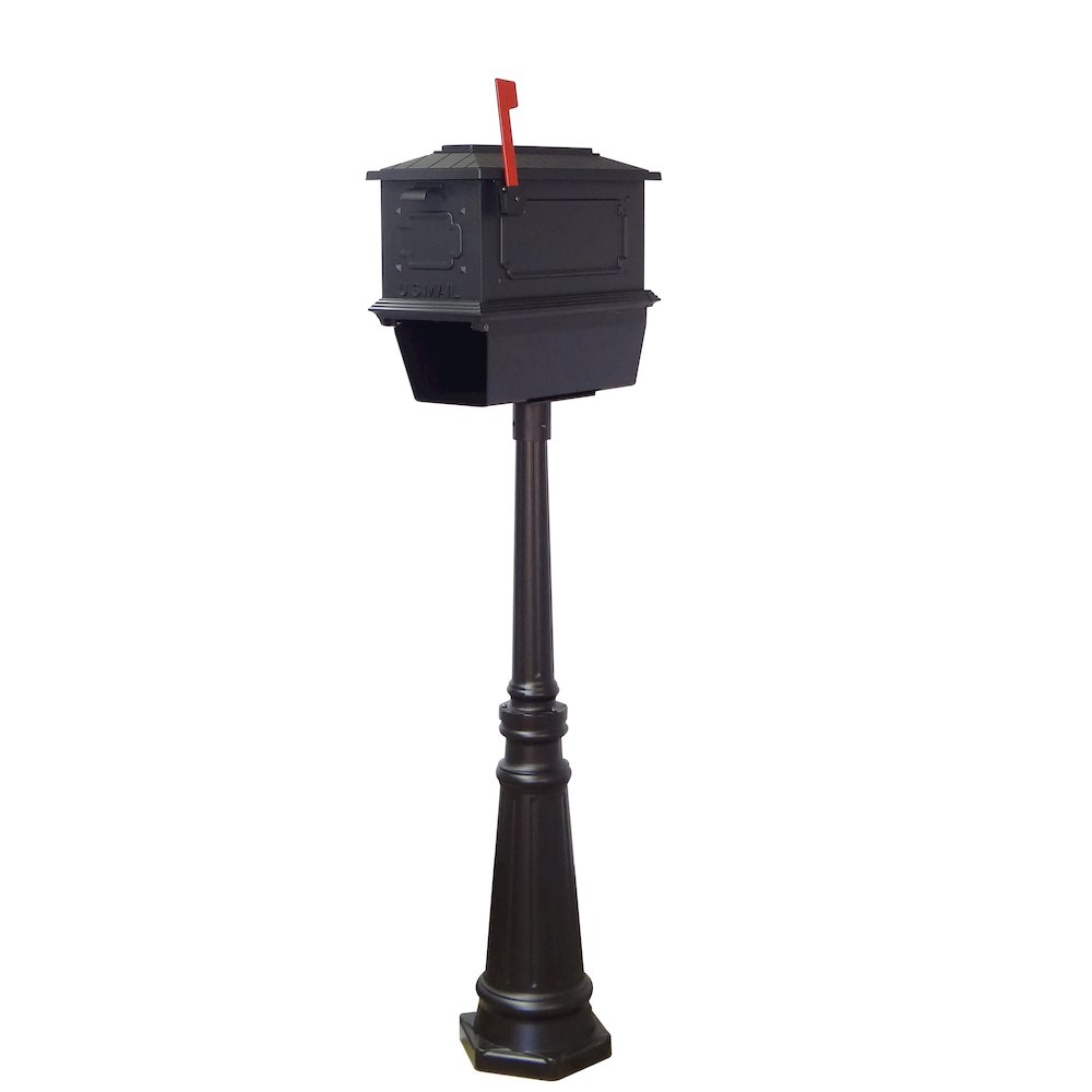 Kingston Curbside Mailbox with Newspaper Tube and Tacoma Mailbox. Picture 2