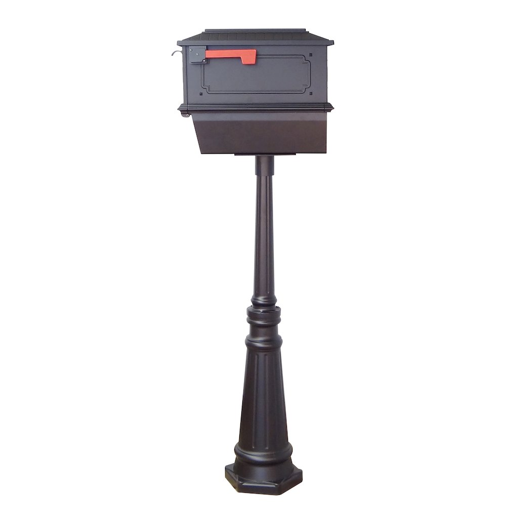 Kingston Curbside Mailbox with Newspaper Tube and Tacoma Mailbox. Picture 4