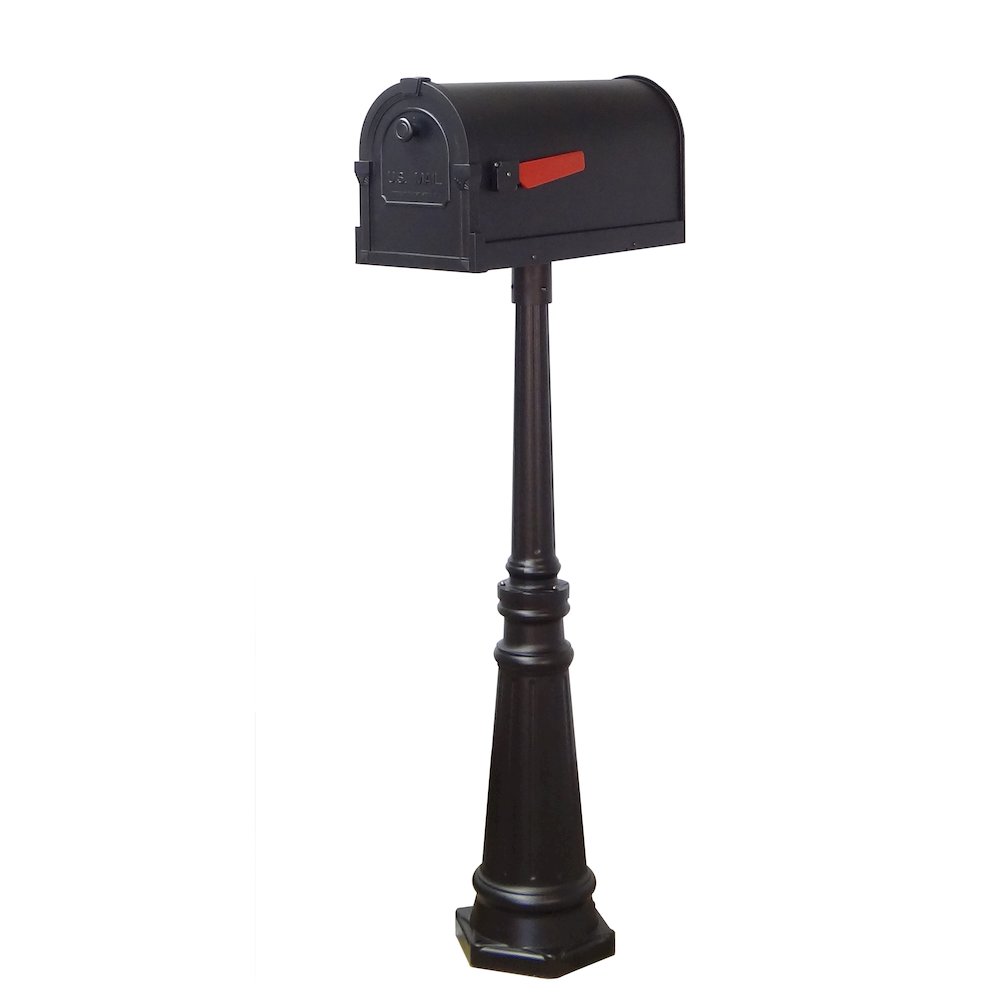 Savannah Curbside Mailbox and Tacoma Mailbox Post with Direct Burial Kit. Picture 1
