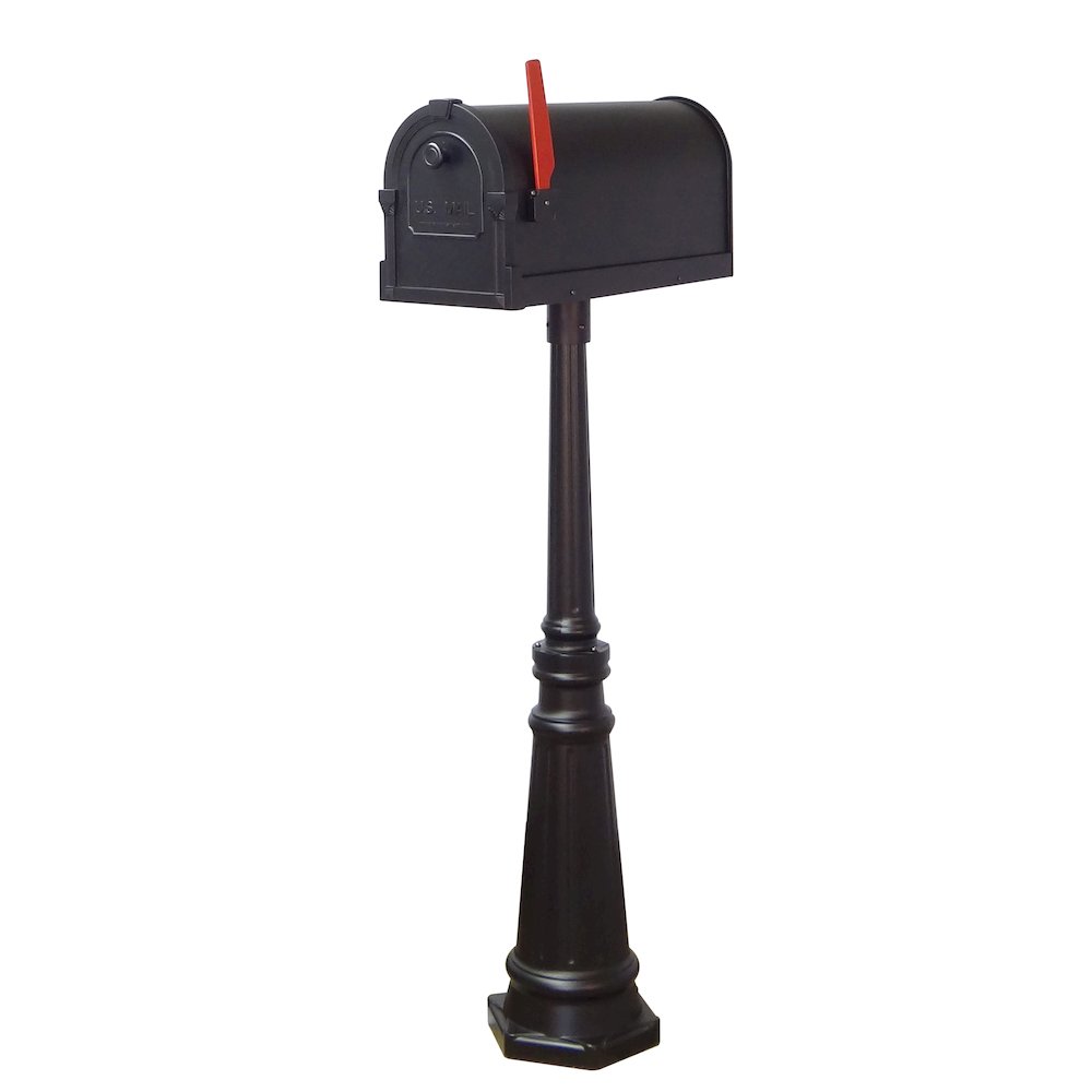 Savannah Curbside Mailbox and Tacoma Mailbox Post with Direct Burial Kit. Picture 2