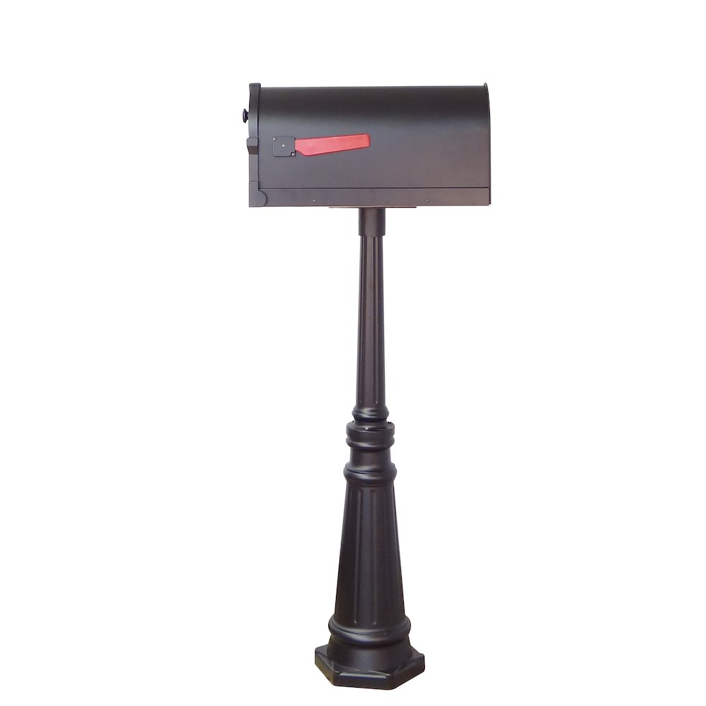 Savannah Curbside Mailbox and Tacoma Mailbox Post with Direct Burial Kit. Picture 4