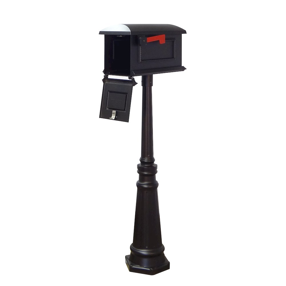 Traditional Curbside Mailbox and Tacoma Mailbox Post with Direct Burial Kit. Picture 3